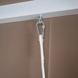 copy of Pergola leżak ogrodowy z zadaszeniem - Werula I - 195x195x195 szara GRINDI IN THE GARDEN - 6