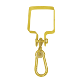 Schaukelschelle für Quadratholz mit Karabinerhaken - MHK 90 DMX - 1