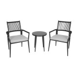 copy of Zestaw mebli ogrodowych szary - Paga I GRINDI IN THE GARDEN - 1