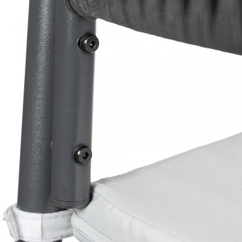 copy of Zestaw mebli ogrodowych szary - Paga I GRINDI IN THE GARDEN - 12