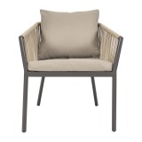 copy of Zestaw mebli ogrodowych szary - Paga I Grindi - 4