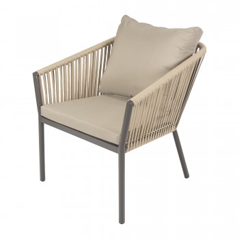 copy of Zestaw mebli ogrodowych szary - Paga I Grindi - 5