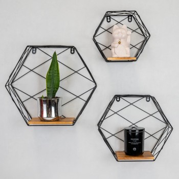 copy of Półka wisząca LOFT komplet 400/345/300 - FWL 1 Domax Home - 2