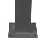 copy of Pergola leżak ogrodowy z zadaszeniem - Werula I - 195x195x195 szara GRINDI IN THE GARDEN - 8