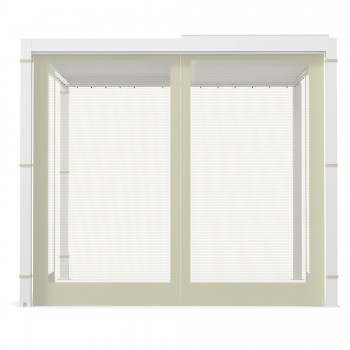 copy of Ścianka żaluzjowa panel do pergoli Kea - biała GRINDI IN THE GARDEN - 1