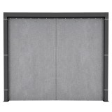 copy of Ścianka żaluzjowa panel do pergoli Kea - biała GRINDI IN THE GARDEN - 1