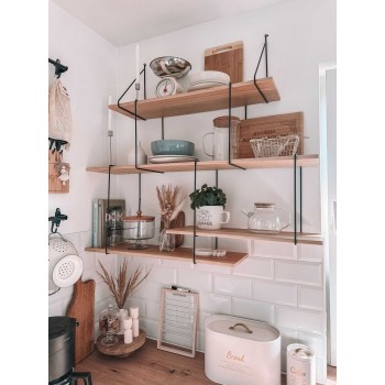 copy of Półka wisząca LOFT komplet 400/345/300 - FWL 1 Domax Home - 3