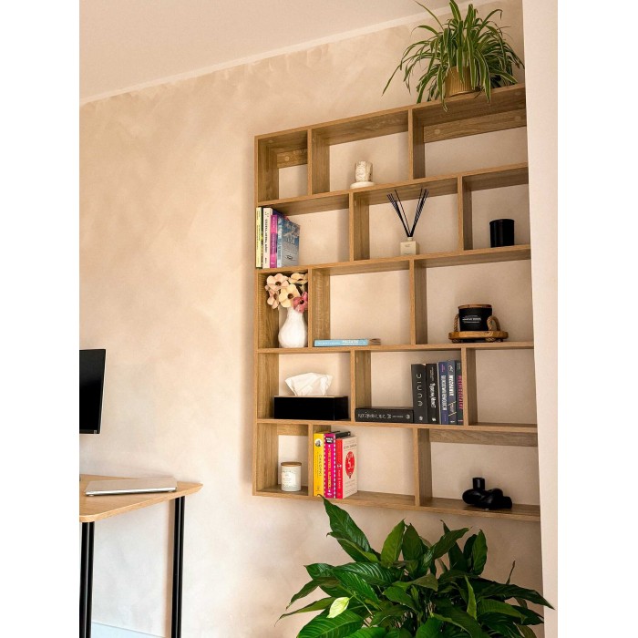 copy of Regał wiszący modułowy na książki - FTS 1 Domax Home - 8