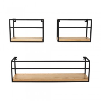 copy of Półka wisząca LOFT komplet 400/345/300 - FWL 1 Domax Home - 1