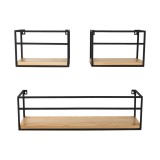 copy of Półka wisząca LOFT komplet 400/345/300 - FWL 1 Domax Home - 1