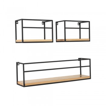copy of Półka wisząca LOFT komplet 400/345/300 - FWL 1 Domax Home - 9