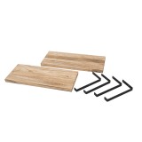 copy of Półka wisząca LOFT komplet 400/345/300 - FWL 1 Domax Home - 8