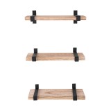 copy of Półka wisząca LOFT komplet 400/345/300 - FWL 1 Domax Home - 3