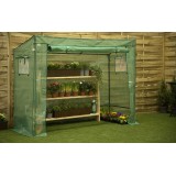 copy of Szklarnia ogrodowa Crocus II 70x50x158 - 4-półkowa Grindi - 3