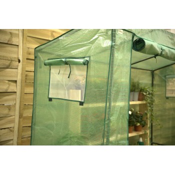 copy of Szklarnia ogrodowa Crocus II 70x50x158 - 4-półkowa Grindi - 5