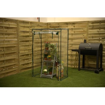 copy of Szklarnia ogrodowa Crocus II 70x50x158 - 4-półkowa Grindi - 3