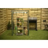 copy of Szklarnia ogrodowa Crocus II 70x50x158 - 4-półkowa Grindi - 2