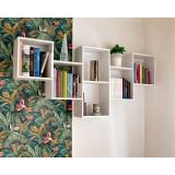 copy of Regał wiszący modułowy na książki - FTS 1 Domax Home - 3