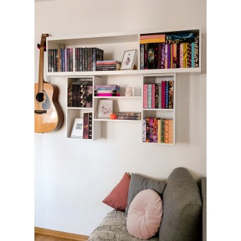 Regał wiszący modułowy na książki - FTS 1 Domax Home - 5