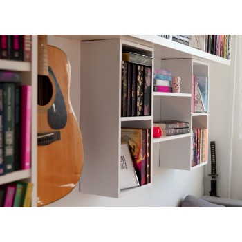 Regał wiszący modułowy na książki - FTS 1 Domax Home - 6