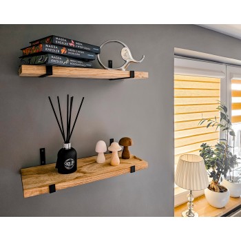 copy of Półka wisząca LOFT komplet 400/345/300 - FWL 1 Domax Home - 2