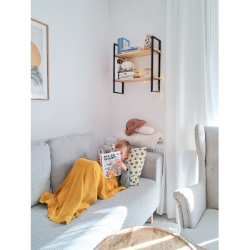 copy of Półka wisząca LOFT komplet 400/345/300 - FWL 1 Domax Home - 5