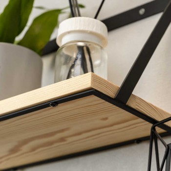 copy of Półka wisząca LOFT komplet 400/345/300 - FWL 1 Domax Home - 5