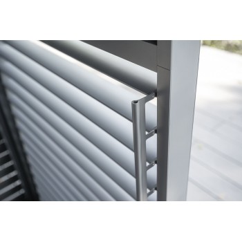 copy of Ścianka żaluzjowa panel do pergoli Kea - biała GRINDI IN THE GARDEN - 4