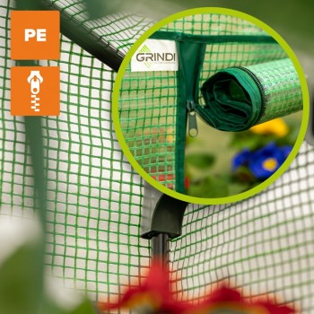 copy of Szklarnia ogrodowa Crocus II 70x50x158 - 4-półkowa GRINDI IN THE GARDEN - 10