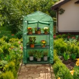 copy of Szklarnia ogrodowa Crocus II 70x50x158 - 4-półkowa GRINDI IN THE GARDEN - 5