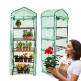 copy of Szklarnia ogrodowa Crocus II 70x50x158 - 4-półkowa GRINDI IN THE GARDEN - 1