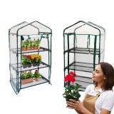 copy of Szklarnia ogrodowa Crocus II 70x50x158 - 4-półkowa GRINDI IN THE GARDEN - 1