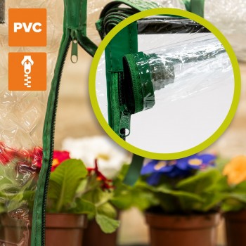 copy of Szklarnia ogrodowa Crocus II 70x50x158 - 4-półkowa GRINDI IN THE GARDEN - 6