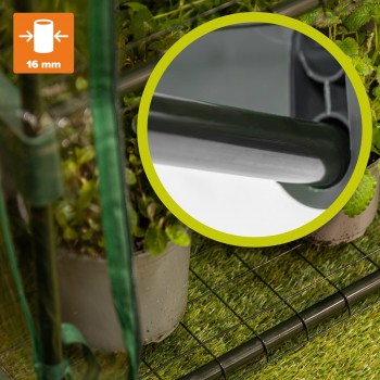 copy of Szklarnia ogrodowa Crocus II 70x50x158 - 4-półkowa GRINDI IN THE GARDEN - 4