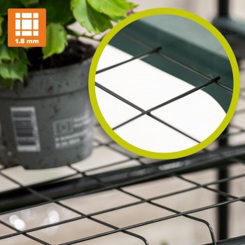 copy of Szklarnia ogrodowa Crocus II 70x50x158 - 4-półkowa GRINDI IN THE GARDEN - 5