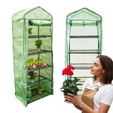 copy of Szklarnia ogrodowa Crocus II 70x50x158 - 4-półkowa GRINDI IN THE GARDEN - 1