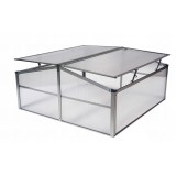 Zahradní mini skleník z polykarbonátu - MAGNOLIA IV - 100x100x48 GRINDI - 2