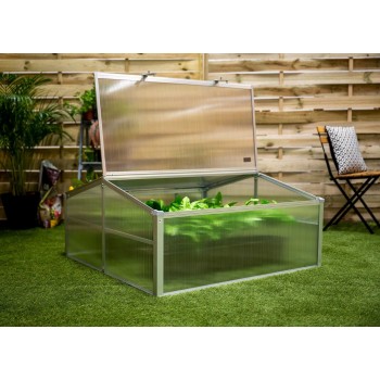 Zahradní mini skleník z polykarbonátu - MAGNOLIA IV - 100x100x48 GRINDI - 8