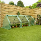 Mini fóliovník - tunel - transparentní - Clivia I - 270x90 GRINDI IN THE GARDEN - 4