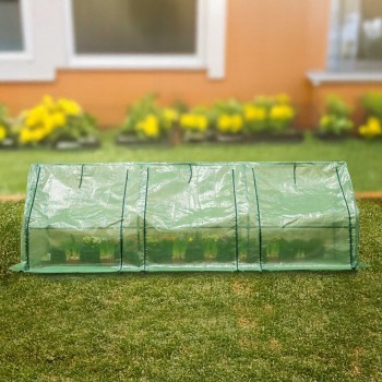 Mini fóliovník - tunel - transparentní - Clivia I - 270x90 GRINDI IN THE GARDEN - 5