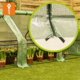 Mini fóliovník - tunel - transparentní - Clivia I - 270x90 GRINDI IN THE GARDEN - 8