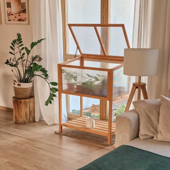 Mini dřevěný skleník - Abelia - 90x50x93 GRINDI IN THE GARDEN - 4