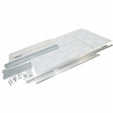 Zahradní skleník ke stěně z polykarbonátu - Hosta - 130x58x140 GRINDI IN THE GARDEN - 10