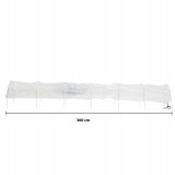 Mini fóliovník - tunel - transparentní - Adiago 60x40 GRINDI IN THE GARDEN - 11