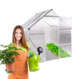 Polykarbonátový zahradní skleník - Viola I - 2x2m GRINDI IN THE GARDEN - 1