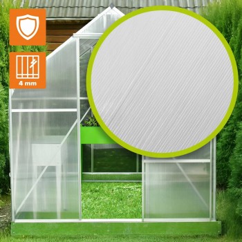 Polykarbonátový zahradní skleník - Viola I - 2x2m GRINDI IN THE GARDEN - 9