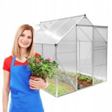 Polykarbonátový zahradní skleník - Viola II - 2,5x2m GRINDI IN THE GARDEN - 1