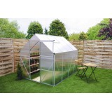 Polykarbonátový zahradní skleník - Viola II - 2,5x2m GRINDI IN THE GARDEN - 4