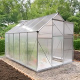 Polykarbonátový zahradní skleník - Viola III - 3x2m GRINDI IN THE GARDEN - 6