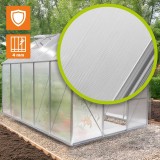 Polykarbonátový zahradní skleník - Viola III - 3x2m GRINDI IN THE GARDEN - 10